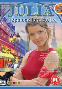 Plakat gry Julia. Podr&oacute;ż do przeszłości. Szalone lata 20.