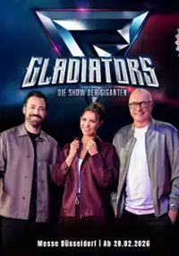 Plakat programu TV Gladiators &ndash; Die Show der Giganten