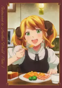 Plakat serialu Isekai Shokudō