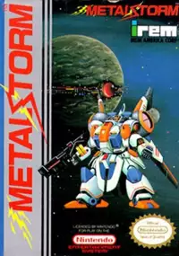 Plakat gry Juuryoku Soukou Metal Storm