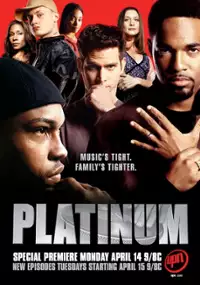 Plakat serialu Platinum - świat hip-hopu