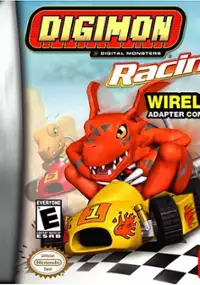 Plakat gry Digimon Racing