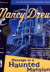 Plakat gry Nancy Drew: Message in a Haunted Mansion