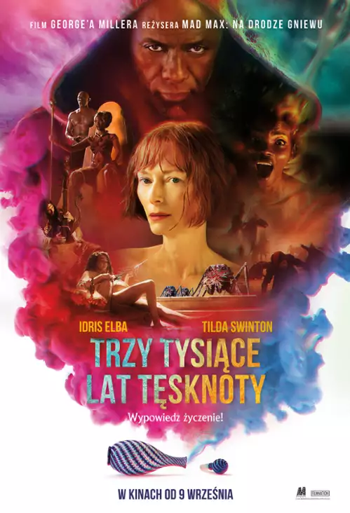 plakat filmu Trzy tysiące lat tęsknoty
