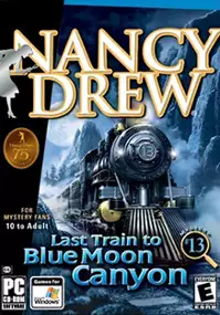 Plakat gry Nancy Drew: Last Train to Blue Moon Canyon