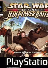 Plakat gry Star Wars Episode I: Jedi Power Battles