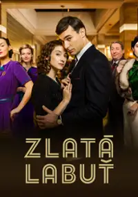 Plakat serialu Złoty łabędź