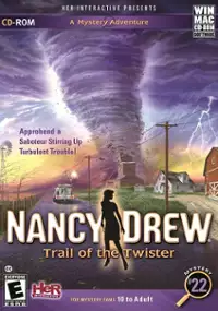 Plakat gry Nancy Drew: Trail of the Twister