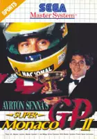 plakat gry Ayrton Senna's Super Monaco GP II