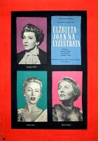 plakat filmu Elżbieta, Joanna, Lizystrata