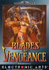 Plakat gry Blades of Vengeance