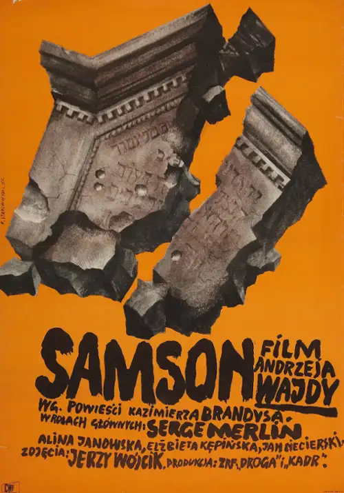 plakat filmu Samson