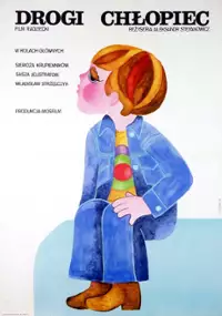 Plakat filmu Drogi chłopiec