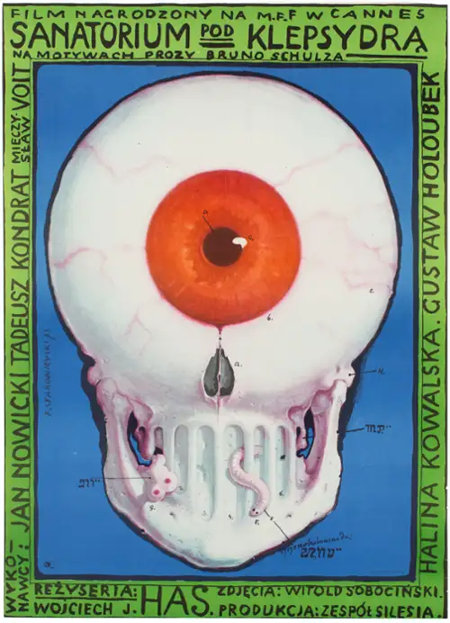 plakat filmu Sanatorium pod klepsydrą