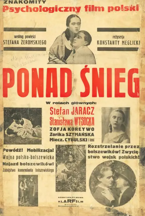 plakat filmu Ponad śnieg