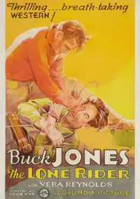 Plakat filmu Samotny jeździec
