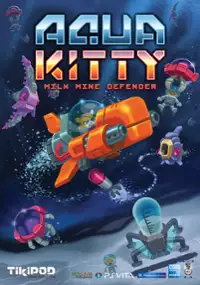 Plakat gry Aqua Kitty - Milk Mine Defender
