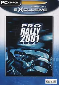 Plakat gry Pro Rally 2001