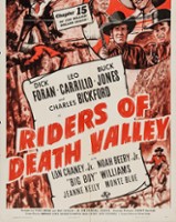 plakat filmu Jeźdzcy z Doliny Śmierci