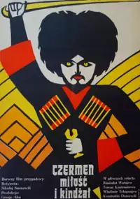 Plakat filmu Czermen miłość i kindżał