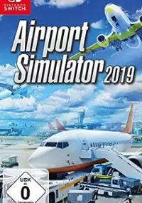 Plakat gry Airport Simulator 2019