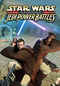 Plakat gry Star Wars Episode I: Jedi Power Battles Remaster