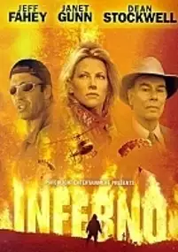 Plakat filmu Las w ogniu