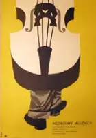 plakat filmu Wędrowni muzycy