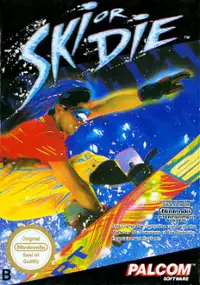 Plakat gry Ski or Die