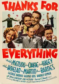 Plakat filmu Thanks for Everything