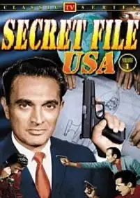 Plakat serialu Secret File, U.S.A.
