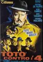 plakat filmu Totò contro i 4