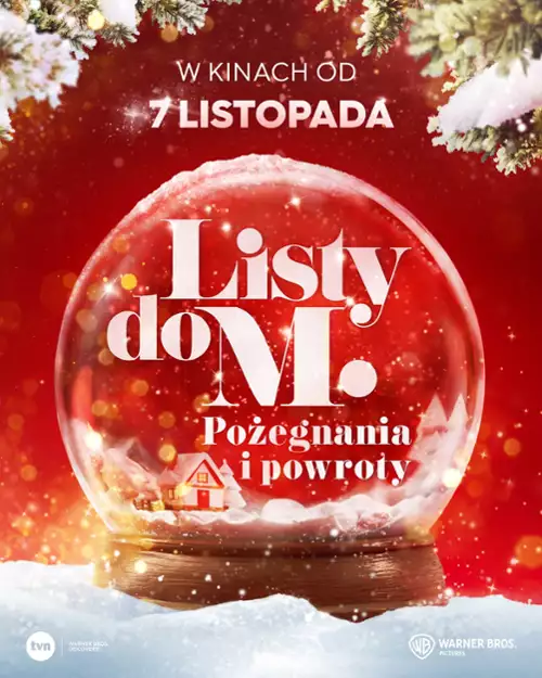 plakat filmu Listy do M. Pożegnania i powroty