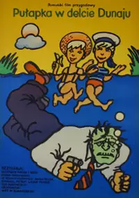 Plakat filmu Pułapka w delcie Dunaju