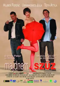 Plakat filmu Majdnem sz&uuml;z