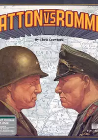Plakat gry Patton vs. Rommel