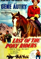 plakat filmu Last of the Pony Riders