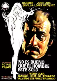 Plakat filmu No es bueno que el hombre esté solo