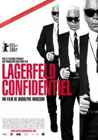 Plakat filmu Lagerfeld od podszewki