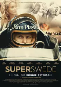 Plakat filmu Super Szwed - historia Ronniego Petersona