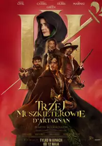 Plakat filmu Trzej Muszkieterowie: D&rsquo;Artagnan