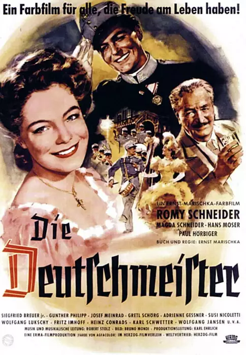 plakat filmu Die Deutschmeister