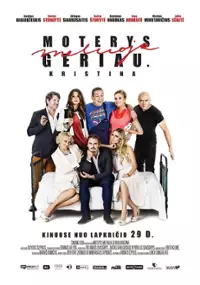 Plakat filmu Moterys meluoja geriau. Kristina