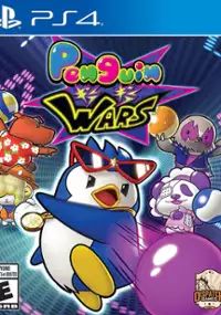 Plakat gry Penguin-kun Gira Gira WARS