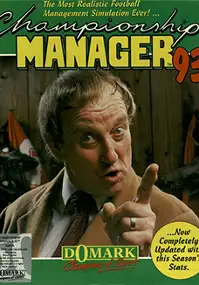 Plakat gry Championship Manager 93