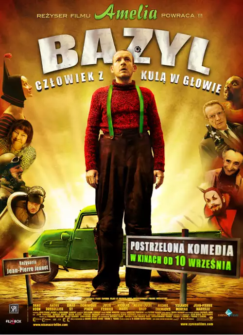 plakat filmu Bazyl. Człowiek z kulą w głowie