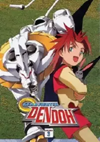 Plakat serialu Gear Fighter Dendoh