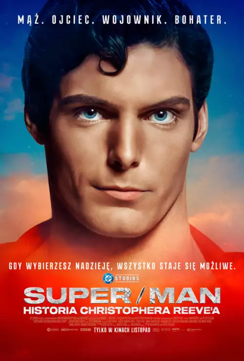 plakat filmu Super/Man: Historia Christophera Reeve'a