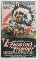 plakat filmu The Flaming Frontier