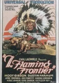 Plakat filmu Granica w płomieniach